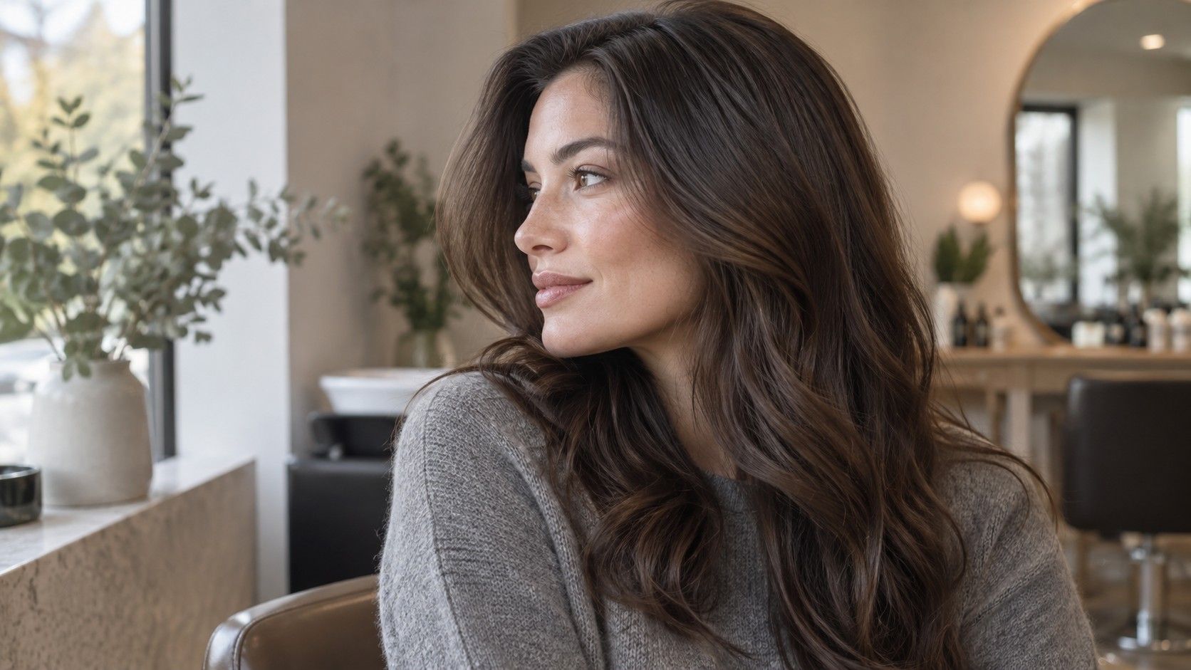 Cool Winter Hair Colors: Comparing Depth Before Choosing a Tone
